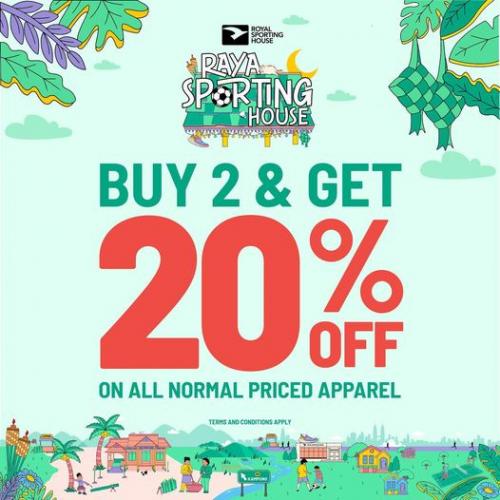 Royal Sporting House Raya Sale (7 Apr 2023 - 25 Apr 2023) Royal Sporting House Raya Sale (7 Apr 2023 - 25 Apr 2023)
