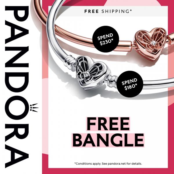 Pandora FREE Bangle Promotion Pandora FREE Bangle Promotion