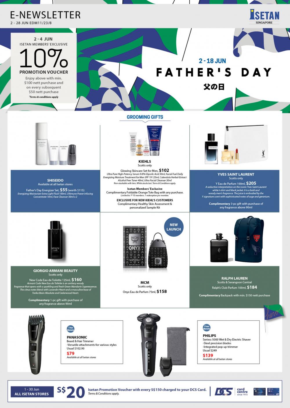 ISETAN Father's Day Promotion Catalogue (2 Jun 2023 - 18 Jun 2023) ISETAN Father's Day Promotion Catalogue (2 Jun 2023 - 18 Jun 2023)