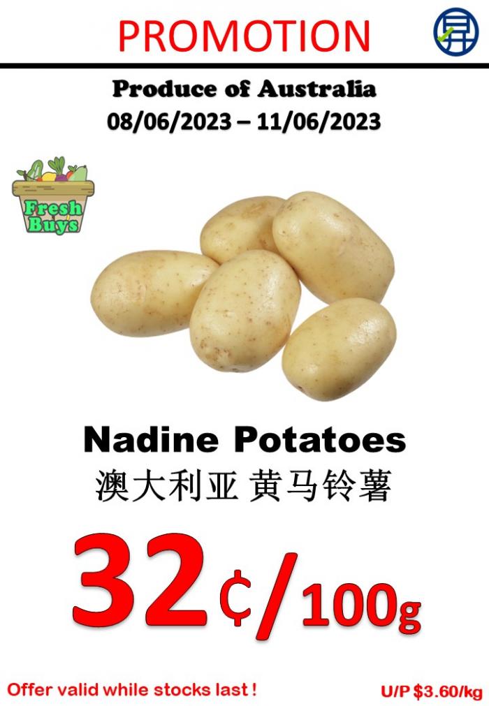 Sheng Siong Fresh Fruits and Vegetables Promotion (8 Jun 2023 - 11 Jun 2023) Sheng Siong Fresh Fruits and Vegetables Promotion (8 Jun 2023 - 11 Jun 2023)