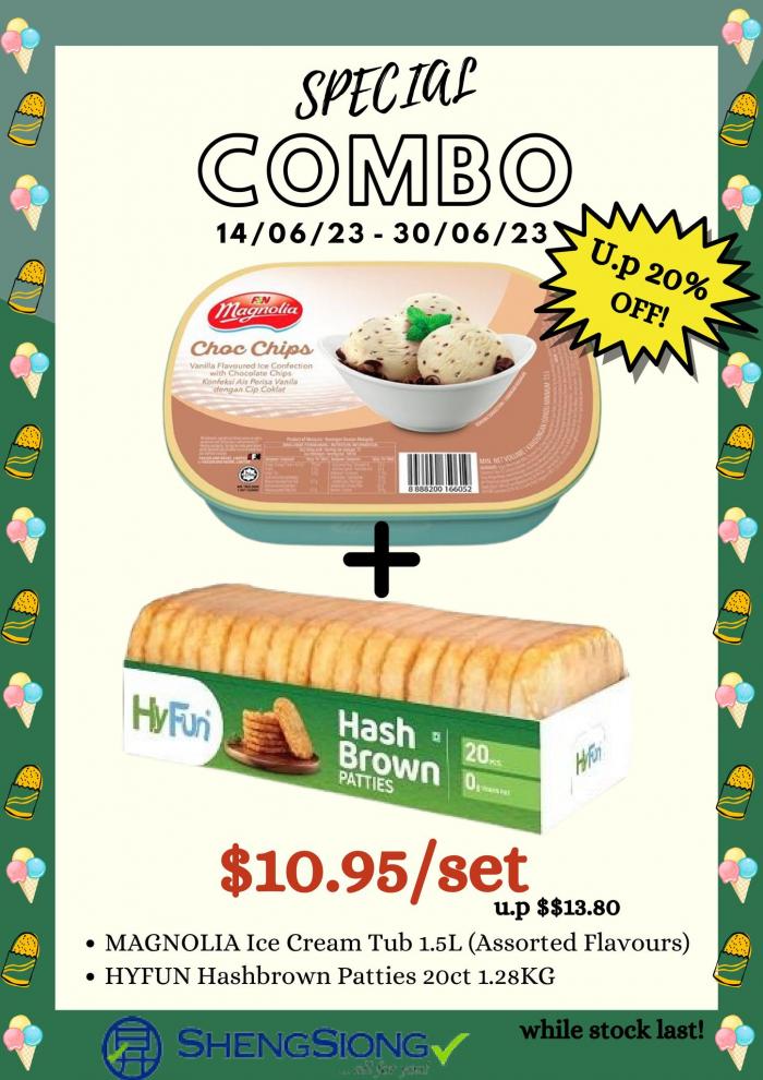 Sheng Siong Combo Promotion (14 Jun 2023 - 30 Jun 2023) Sheng Siong Combo Promotion (14 Jun 2023 - 30 Jun 2023)
