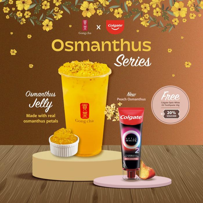 Gong Cha Osmanthus Series Promotion Gong Cha Osmanthus Series Promotion