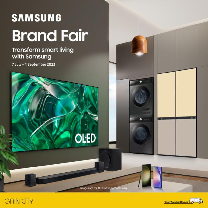 Gain City Samsung Brand Fair Sale (7 Jul 2023 - 4 Sep 2023) Gain City Samsung Brand Fair Sale (7 Jul 2023 - 4 Sep 2023)