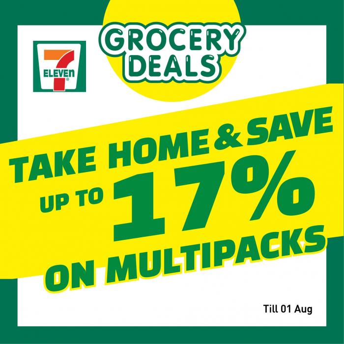 7-Eleven Grocery Deals Promotion (valid until 1 Aug 2023) 7-Eleven Grocery Deals Promotion (valid until 1 Aug 2023)