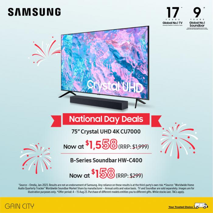 Gain City Samsung National Day Sale (4 Aug 2023 - 15 Aug 2023) Gain City Samsung National Day Sale (4 Aug 2023 - 15 Aug 2023)