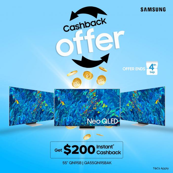 Parisilk Samsung TV Get $200 Instant Cashback Promotion Parisilk Samsung TV Get $200 Instant Cashback Promotion