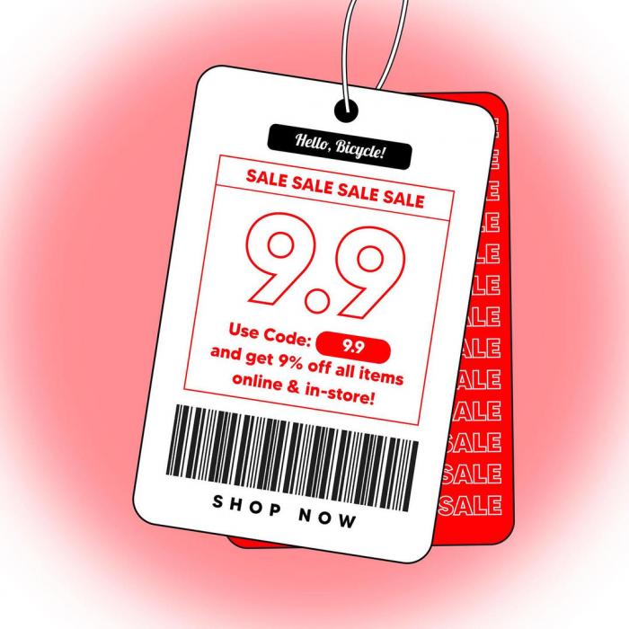 Hello Bicycle 9.9 Sale Hello Bicycle 9.9 Sale