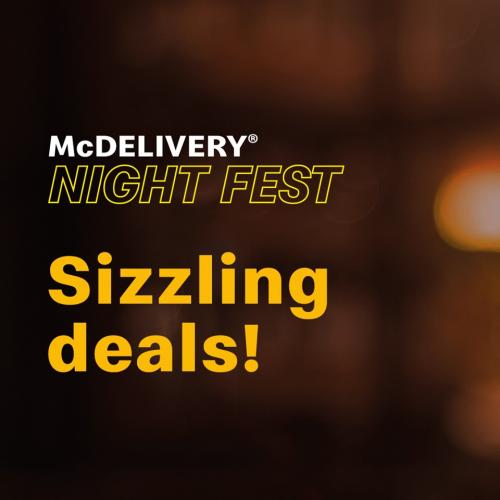 McDonald's McDelivery Night Fest Promotion (19 Apr 2021 - 22 Apr 2021) McDonald's McDelivery Night Fest Promotion (19 Apr 2021 - 22 Apr 2021)