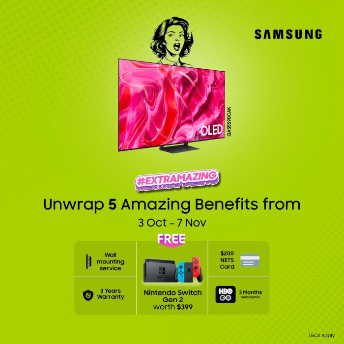 Parisilk Samsung Extramazing Promotion (3 Oct 2023 - 7 Nov 2023) Parisilk Samsung Extramazing Promotion (3 Oct 2023 - 7 Nov 2023)