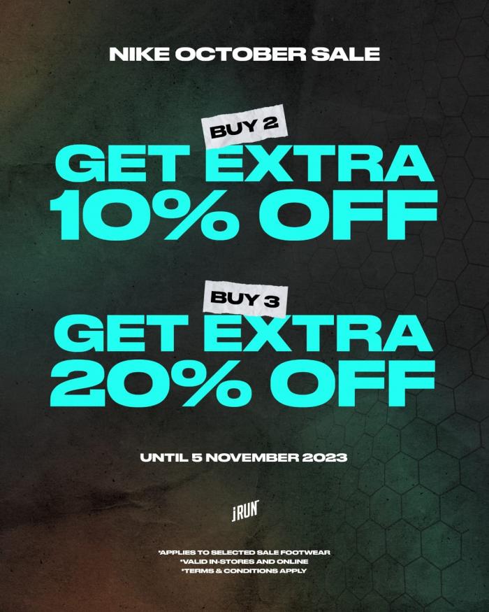 I Run Nike October Sale (valid until 5 Nov 2023) I Run Nike October Sale (valid until 5 Nov 2023)