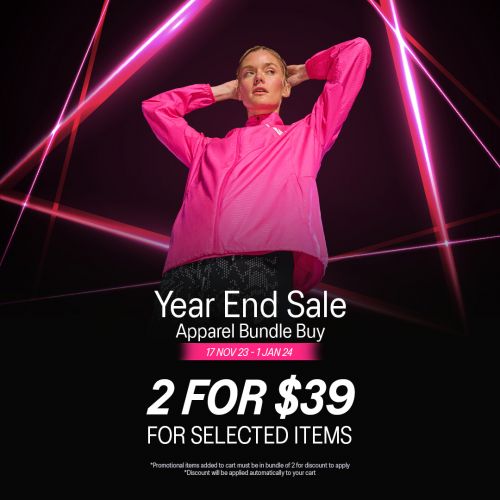 ASICS Year End Sale Apparel Bundle Buy 2 For $39 For Selected Items from 17 Nov 2023 until 1 Jan 2024 ASICS Year End Sale Apparel Bundle Buy 2 For $39 For Selected Items from 17 Nov 2023 until 1 Jan 2024