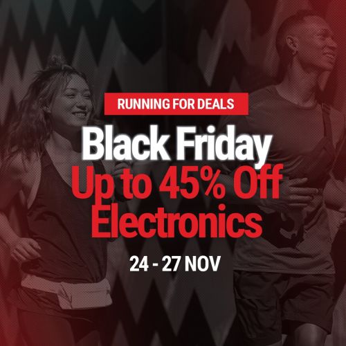 Decathlon Black Friday Sale Up To 45% OFF on Sporty Gadgets from 24 Nov 2023 until 27 Nov 2023 Decathlon Black Friday Sale Up To 45% OFF on Sporty Gadgets from 24 Nov 2023 until 27 Nov 2023