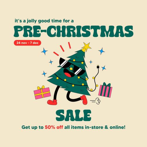 Hello Bicycle Pre-Christmas Sale Up To 50% OFF on All Items from 24 Nov 2023 until 7 Dec 2023 Hello Bicycle Pre-Christmas Sale Up To 50% OFF on All Items from 24 Nov 2023 until 7 Dec 2023