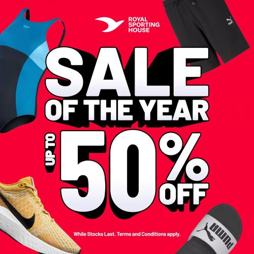 Royal Sporting House Sale Of The Year: 50% OFF on Premium Sportswear Royal Sporting House Sale Of The Year: 50% OFF on Premium Sportswear