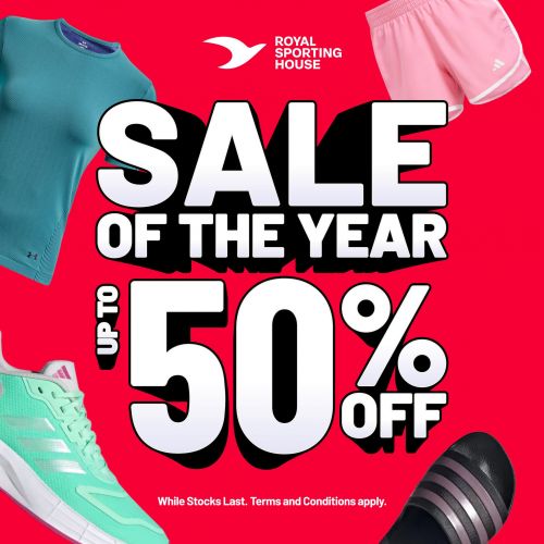 Royal Sporting House Year End Sale Up To 50% OFF Royal Sporting House Year End Sale Up To 50% OFF