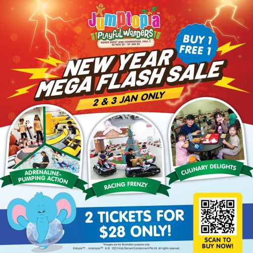 Kiztopia Jumptopia New Year Mega Flash Sale (2 Jan 2024 - 3 Jan 2024) Kiztopia Jumptopia New Year Mega Flash Sale (2 Jan 2024 - 3 Jan 2024)