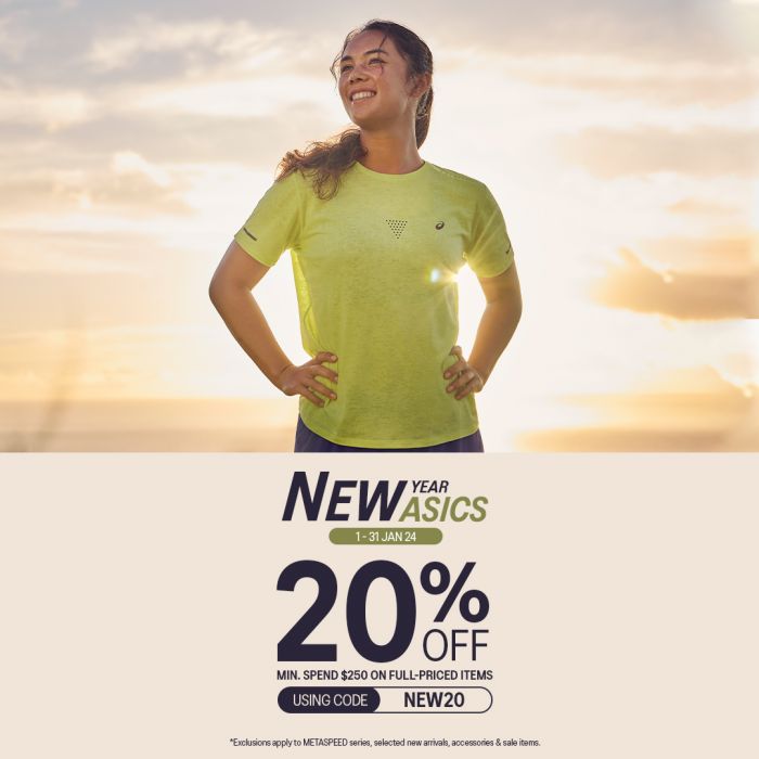 ASICS 20% OFF New Year Sale (1 Jan 2024 - 31 Jan 2024) ASICS 20% OFF New Year Sale (1 Jan 2024 - 31 Jan 2024)