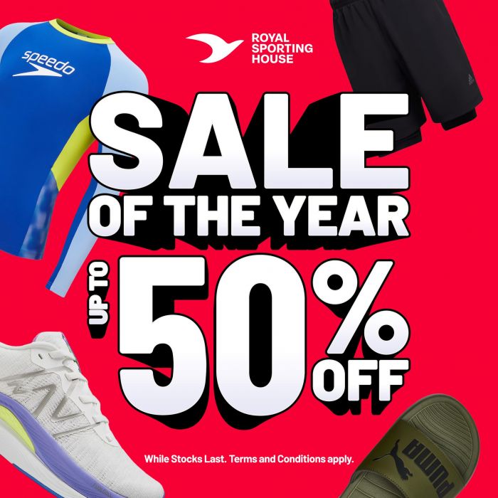 Royal Sporting House Sale Of The Year Up To 50% OFF (until 7 Jan 2024) Royal Sporting House Sale Of The Year Up To 50% OFF (until 7 Jan 2024)