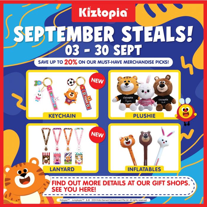 Kiztopia September Steals (3 Sep 2024 - 30 Sep 2024) Kiztopia September Steals (3 Sep 2024 - 30 Sep 2024)