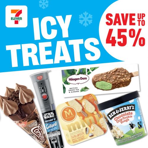 7-Eleven Ice Cream Promotion – Save Up to 45% on Your Favorite Treats (4 Dec 2024 - 17 Dec 2024) 7-Eleven Ice Cream Promotion – Save Up to 45% on Your Favorite Treats (4 Dec 2024 - 17 Dec 2024)
