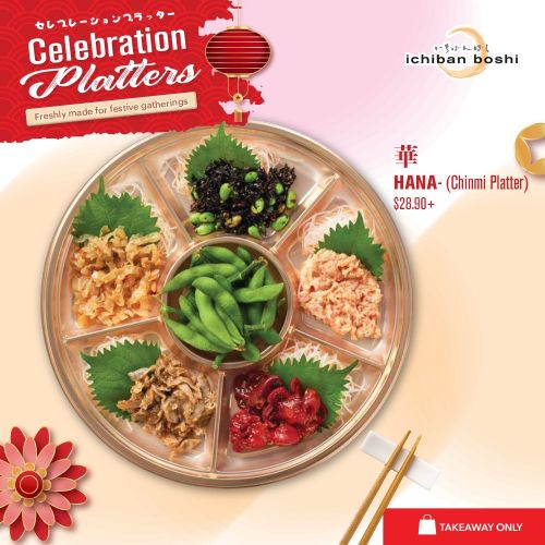 Ichiban Boshi CNY Celebration Platters Ichiban Boshi CNY Celebration Platters