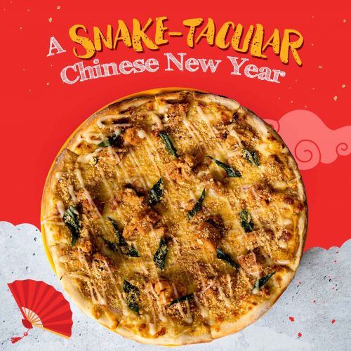 PastaMania CNY Cereal Chicken Pizza PastaMania CNY Cereal Chicken Pizza