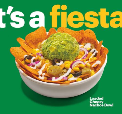 Subway Cheesy Nachos Bowls Subway Cheesy Nachos Bowls