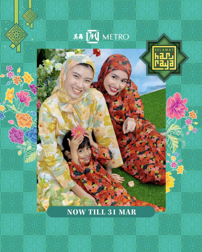 Metro Raya Promotion (Until 31 Mar 2025) – Fashion, Home & Beauty Deals Metro Raya Promotion (Until 31 Mar 2025) – Fashion, Home & Beauty Deals
