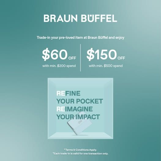BHG Braun Buffel Promotion (Until 30 Apr 2025) – Trade-In & Get Up to $150 Off! BHG Braun Buffel Promotion (Until 30 Apr 2025) – Trade-In & Get Up to $150 Off!