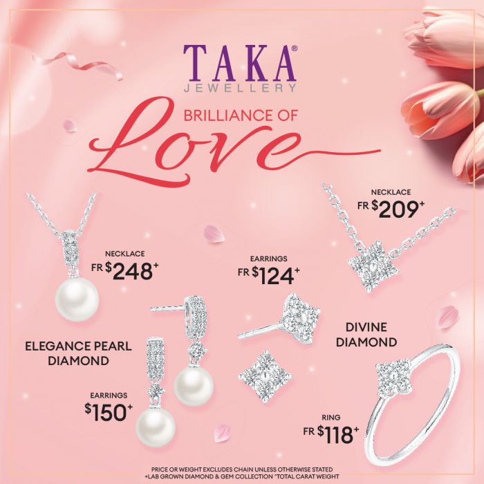 TAKA Jewellery Mother's Day Specials 2025 – Elegant Diamond Gifts from $118+ TAKA Jewellery Mother's Day Specials 2025 – Elegant Diamond Gifts from $118+