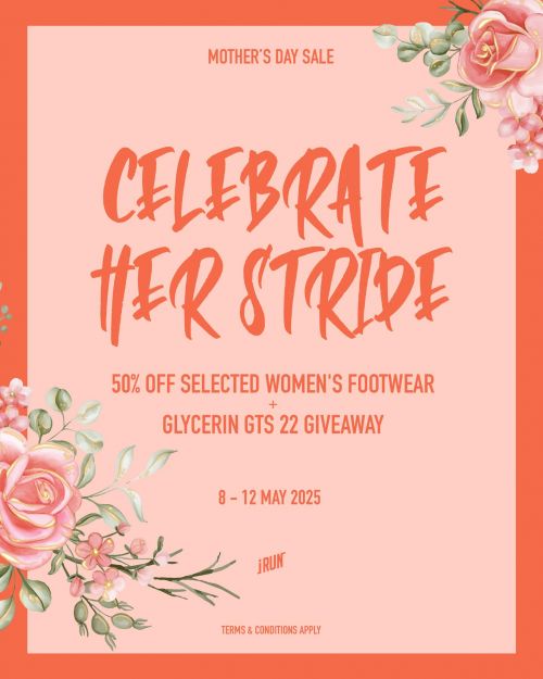 I Run Mother's Day Sale (8-12 May 2025) I Run Mother's Day Sale (8-12 May 2025)