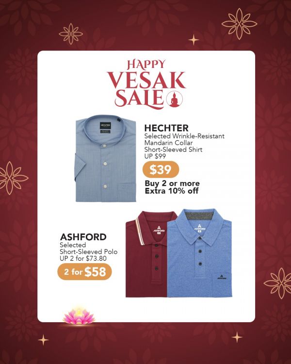OG Vesak Sale 2025 - Save Big on Clothing, Wellness & Home Essentials (Till 14 May) OG Vesak Sale 2025 - Save Big on Clothing, Wellness & Home Essentials (Till 14 May)
