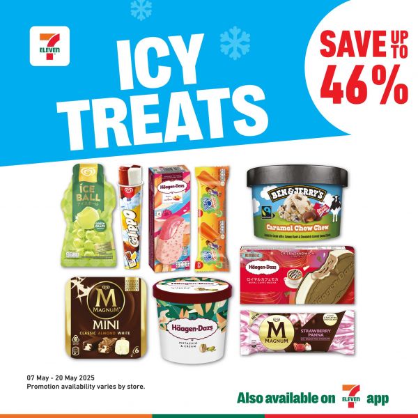 7-Eleven Ice Cream Promotion (7–20 May 2025) – Save Up to 46% on Top Frozen Treats! 7-Eleven Ice Cream Promotion (7–20 May 2025) – Save Up to 46% on Top Frozen Treats!