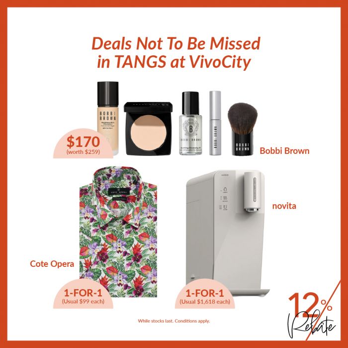 TANGS 12% Rebate Days Sale (30 May - 1 Jun 2025) TANGS 12% Rebate Days Sale (30 May - 1 Jun 2025)