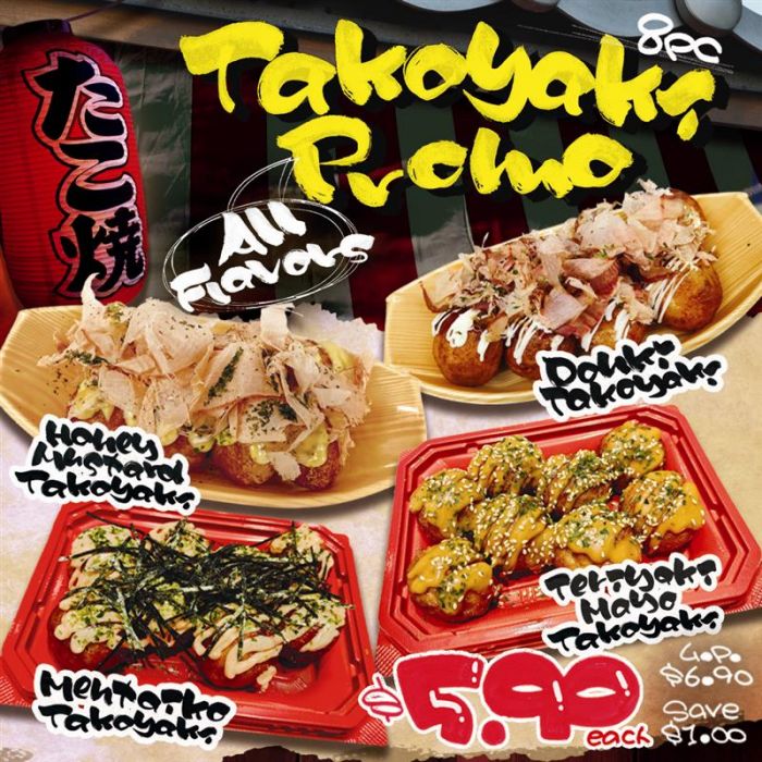 Don Don Donki Singapore: Irresistible Takoyaki 8pcs Promotion - All Flavors for Just $5.90! Don Don Donki Singapore: Irresistible Takoyaki 8pcs Promotion - All Flavors for Just $5.90!