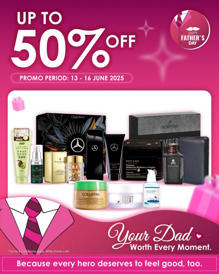 Sasa Father’s Day Promotion Up To 50% OFF (13-15 June 2025) Sasa Father’s Day Promotion Up To 50% OFF (13-15 June 2025)