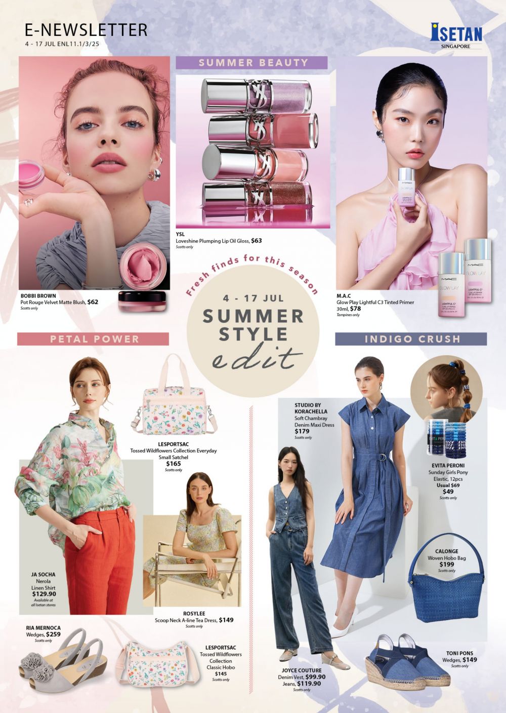 Isetan Summer Style Sale 2025: Fashion, Beauty & Home Deals (4–17 July) Isetan Summer Style Sale 2025: Fashion, Beauty & Home Deals (4–17 July)