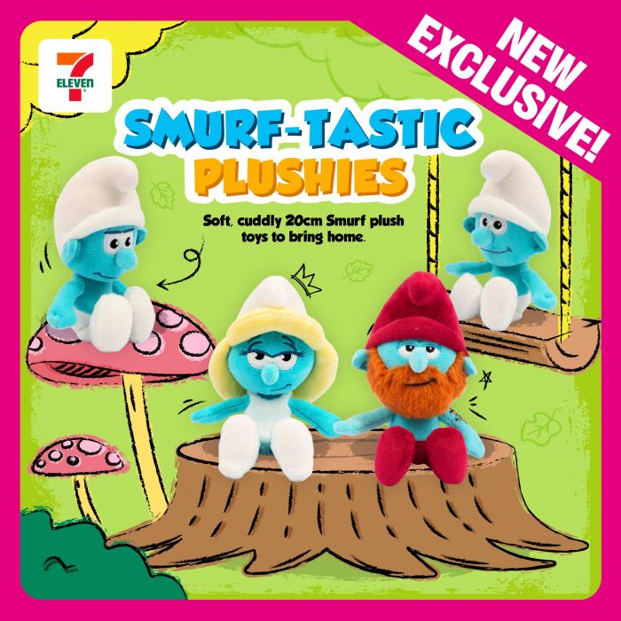 7-Eleven Smurf-Tastic Plushies & Collectibles – New Exclusive Smurfs Merchandise! 7-Eleven Smurf-Tastic Plushies & Collectibles – New Exclusive Smurfs Merchandise!