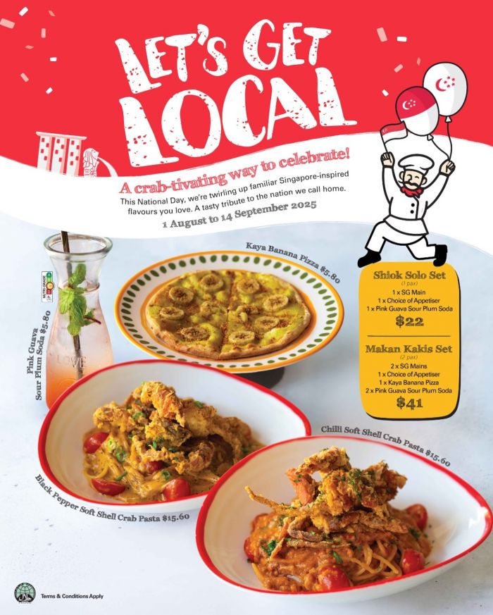 PastaMania National Day Promotion 2025: Celebrate with Singapore-Inspired Pasta Creations PastaMania National Day Promotion 2025: Celebrate with Singapore-Inspired Pasta Creations