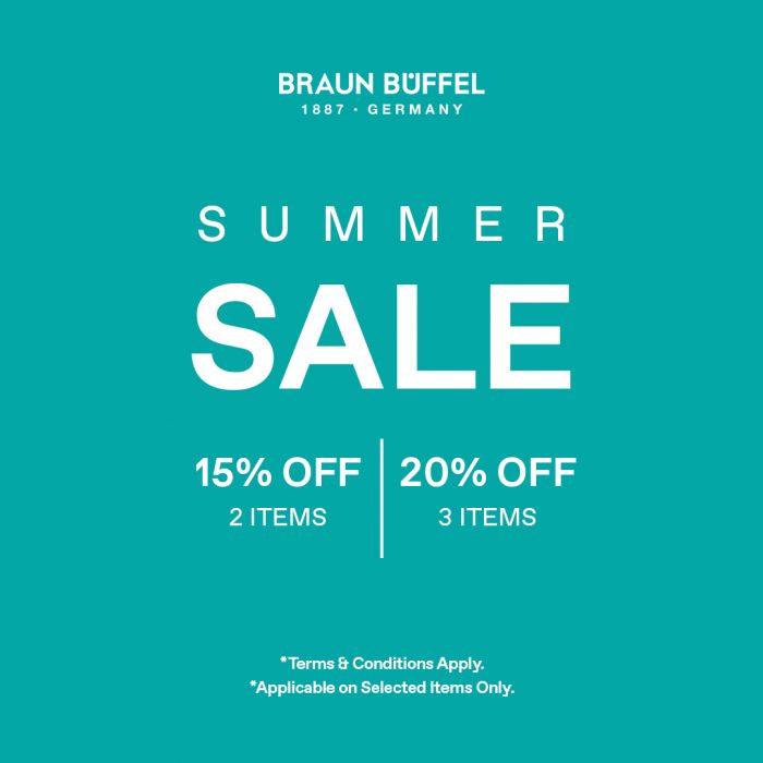 Braun Buffel Summer Sale at BHG Bugis: Up to 20% Off Selected Items Braun Buffel Summer Sale at BHG Bugis: Up to 20% Off Selected Items