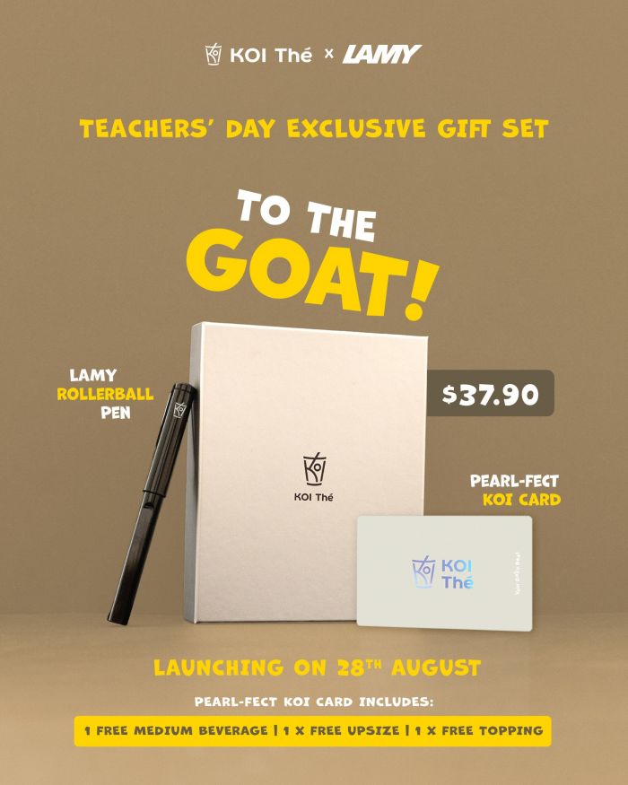 KOI Teachers’ Day Exclusive Gift Set 2025 – $37.90 KOI Teachers’ Day Exclusive Gift Set 2025 – $37.90