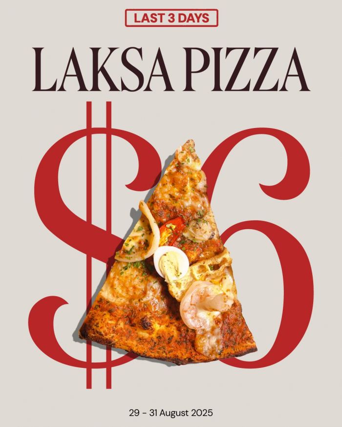 Pizza Express Promotion - Laksa Pizza for $6++ (29-31 Aug 2025) Pizza Express Promotion - Laksa Pizza for $6++ (29-31 Aug 2025)