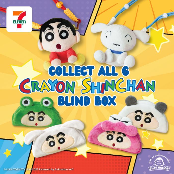 7-Eleven Crayon Shin-chan Blind Box Promotion (3 Sep - 28 Oct 2025) 7-Eleven Crayon Shin-chan Blind Box Promotion (3 Sep - 28 Oct 2025)