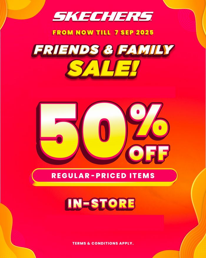 OG Skechers Friends & Family Sale 50% OFF (until 7 September 2025) OG Skechers Friends & Family Sale 50% OFF (until 7 September 2025)