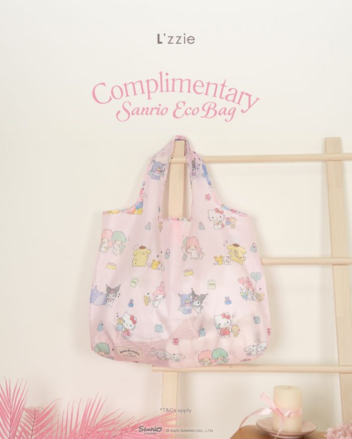 L'zzie FREE Sanrio Eco Bag Promotion (4-17 September 2025) L'zzie FREE Sanrio Eco Bag Promotion (4-17 September 2025)
