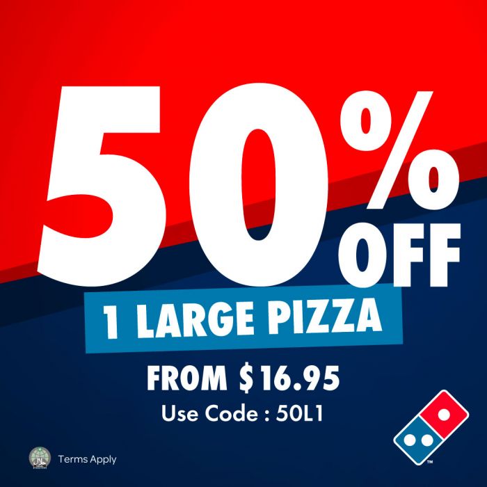 Domino’s FREE Coupons Up To 70% OFF Promotion Domino’s FREE Coupons Up To 70% OFF Promotion