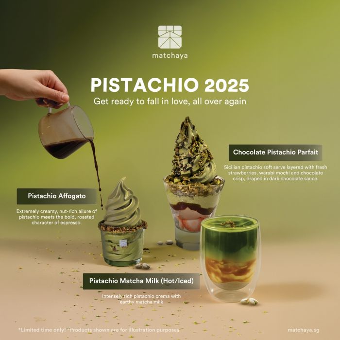 Matchaya Pistachio 2025 Promotion: Pistachio Soft Serve & Drinks (Until 20 Oct 2025) Matchaya Pistachio 2025 Promotion: Pistachio Soft Serve & Drinks (Until 20 Oct 2025)
