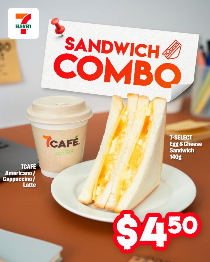 7-Eleven Sandwich Combo: $4.50 Sandwich & Drink Deal Singapore 7-Eleven Sandwich Combo: $4.50 Sandwich & Drink Deal Singapore