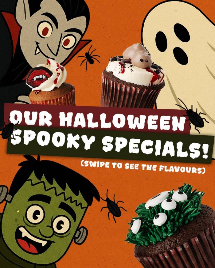 Twelve Cupcakes Halloween Spooky Specials: 3-for-$12 Cupcakes (Until 31 October 2025) Twelve Cupcakes Halloween Spooky Specials: 3-for-$12 Cupcakes (Until 31 October 2025)