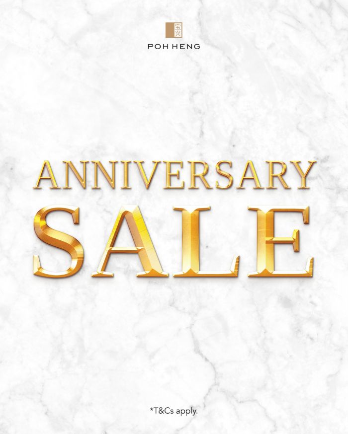 Poh Heng Anniversary Sale: Up to 50% Off Jewellery & Exclusive eBoutique Privileges (Until 11 Nov 2025) Poh Heng Anniversary Sale: Up to 50% Off Jewellery & Exclusive eBoutique Privileges (Until 11 Nov 2025)